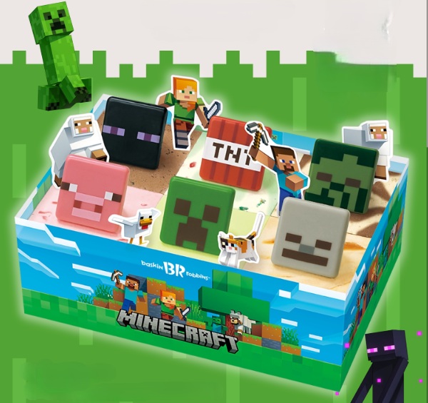 Minecraft ice cake