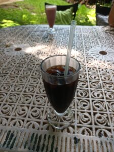 Iced coffee