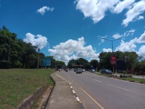 The sky in Lilongwe